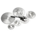 7pcs HSS Wood Circular Saw Blade Rotary Tool For Metal Cutter